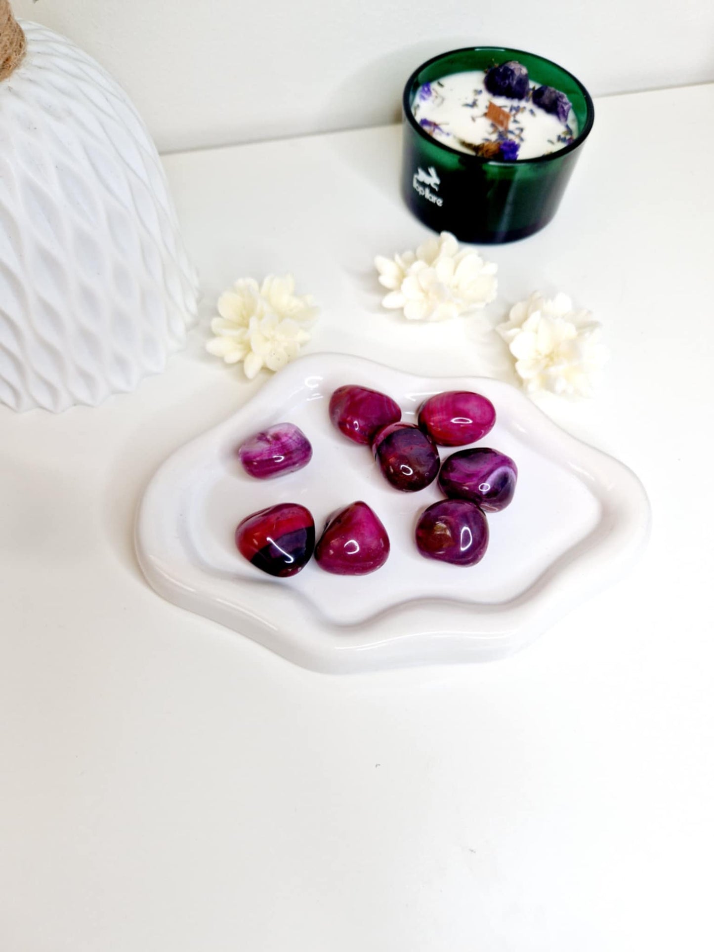 🌸Agat rosa – Kjærlighetens og indre harmoniens stein