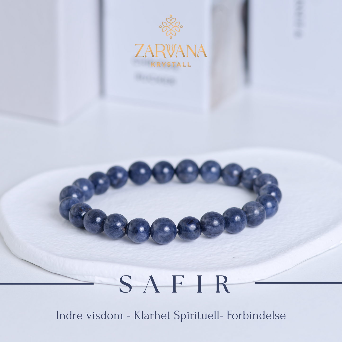 Safir armbånd