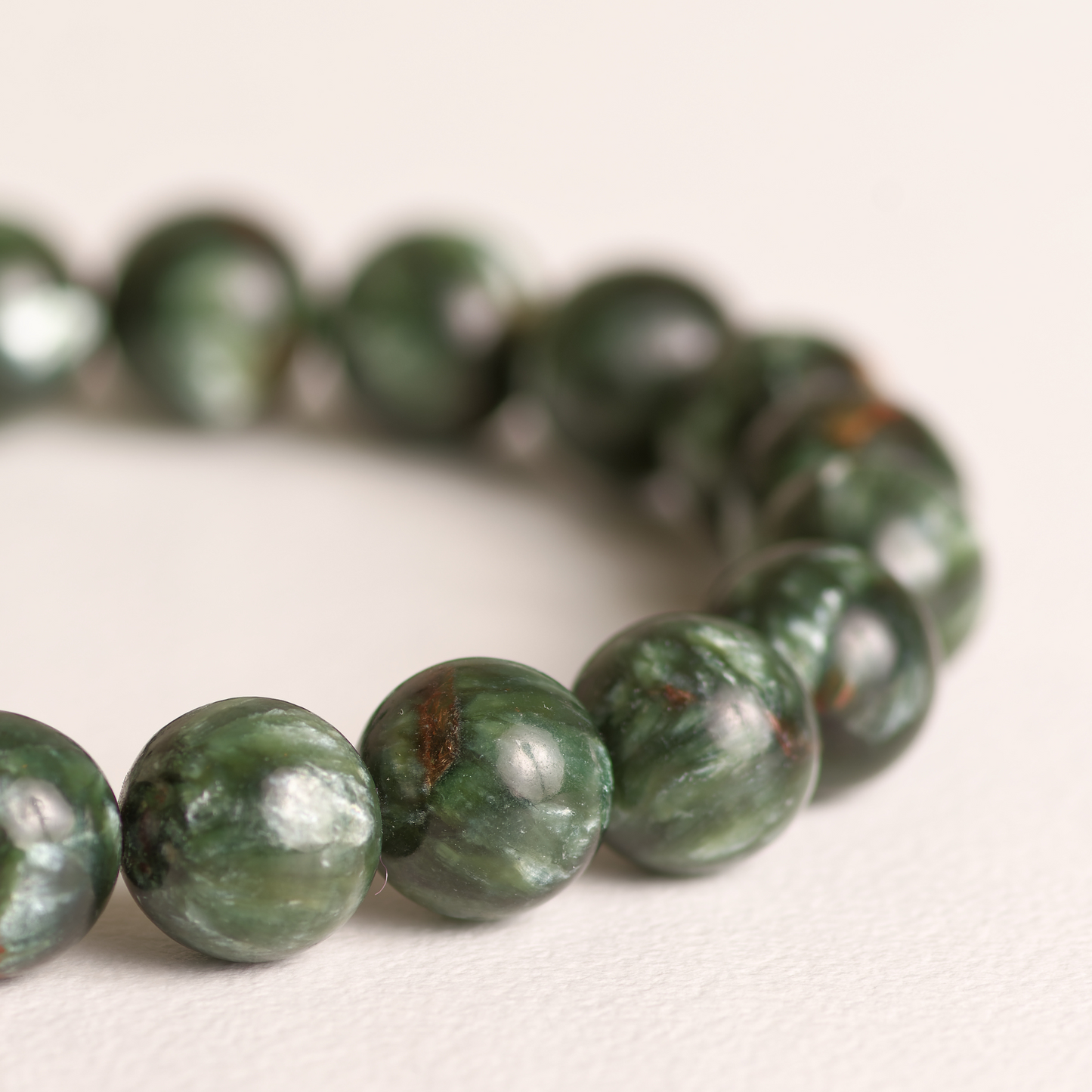 Serafinit armbånd 8mm - Engle energie
