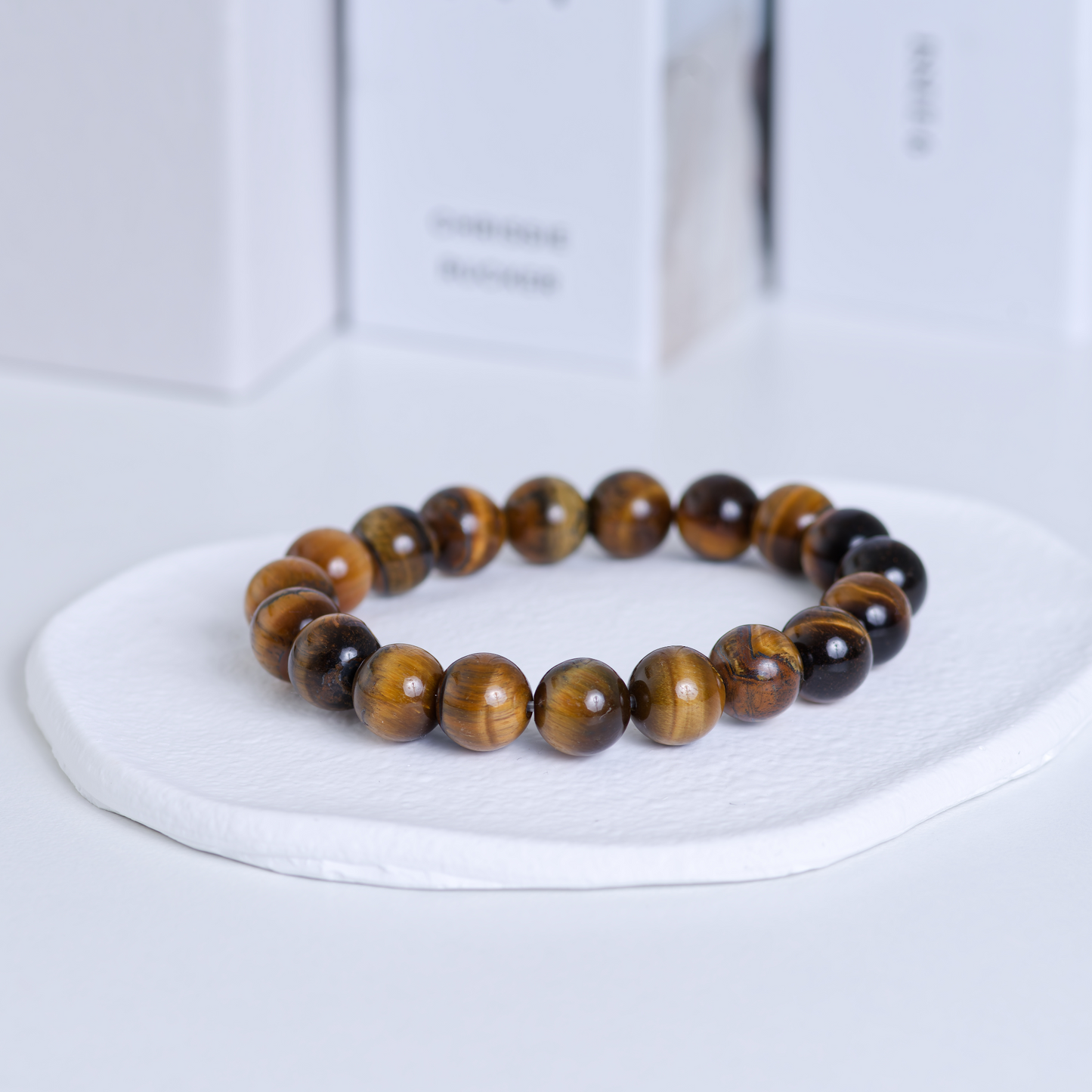 Tigerøye armbånd 11 mm