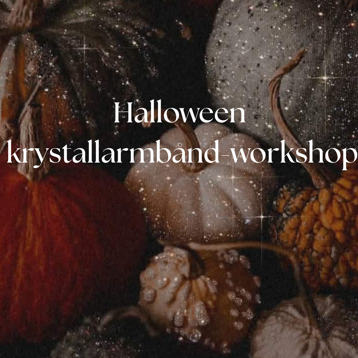 Halloween krystallarmbånd-workshop