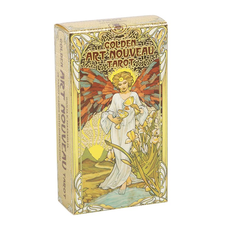 Golden Art Nouveau Tarot-kort