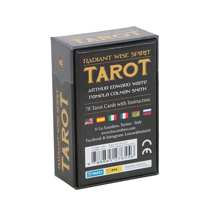 Mini Radiant Wise Spirit Tarotkort i lommeformat