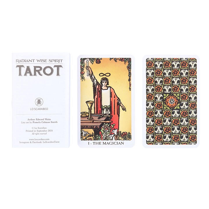 Mini Radiant Wise Spirit Tarotkort i lommeformat