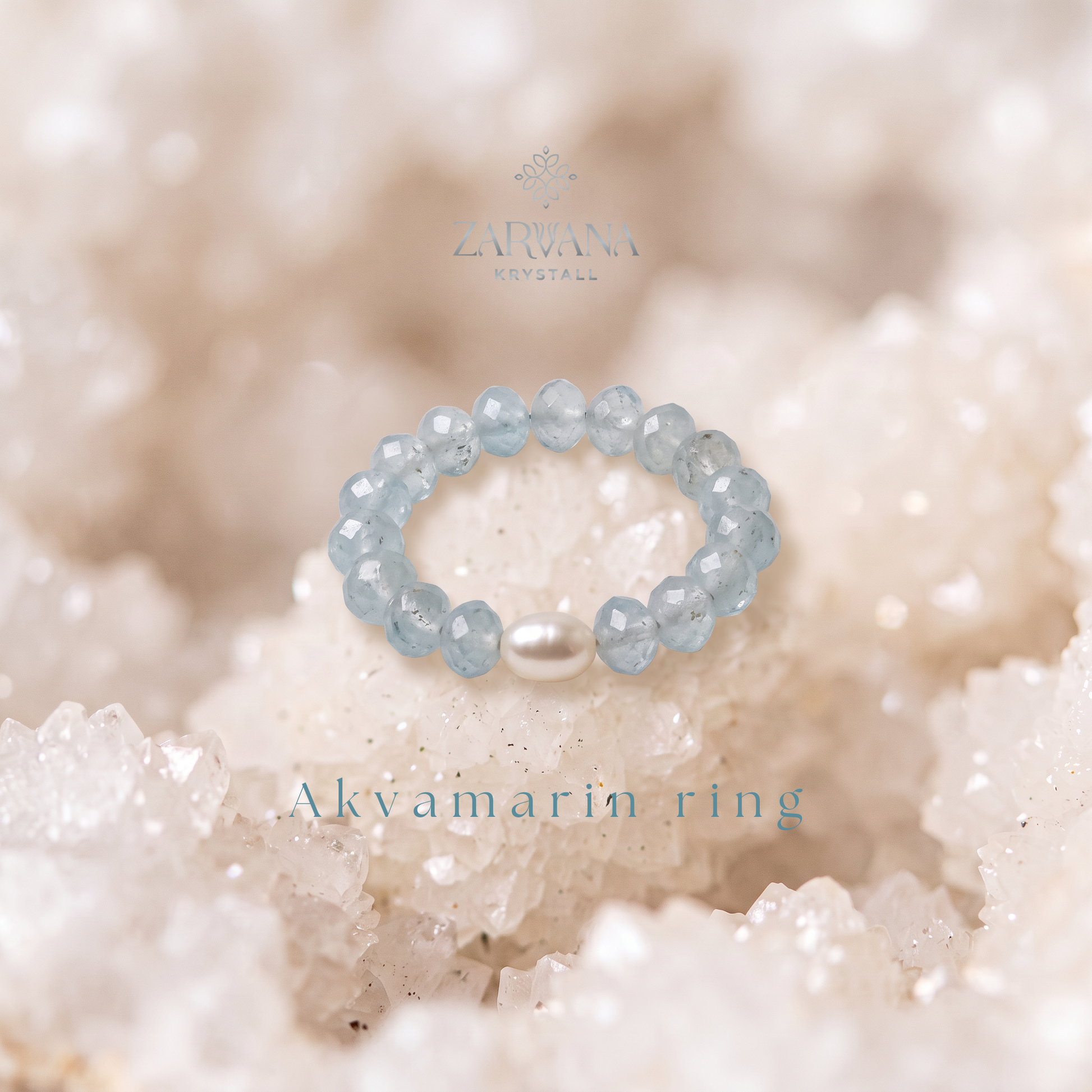 Akvamarin ring