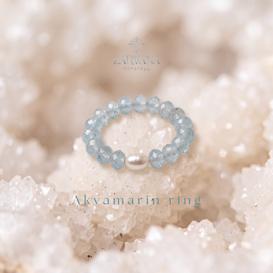 Akvamarin ring