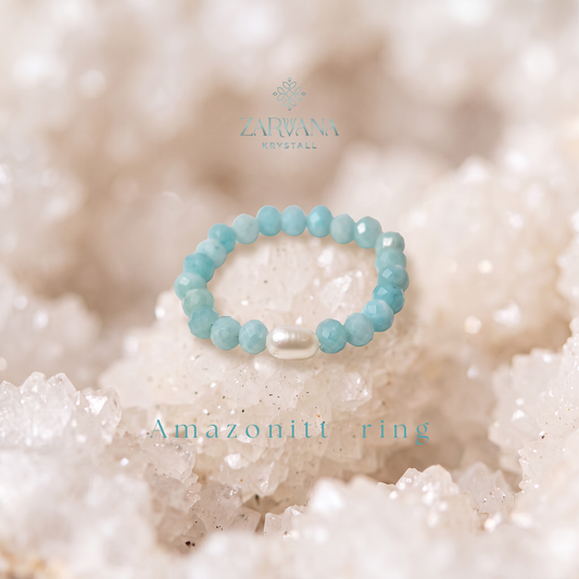 Amazonitt  ring