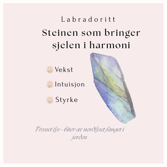 Labradoritt armbånd  - Steinen som bringer sjelen i harmoni