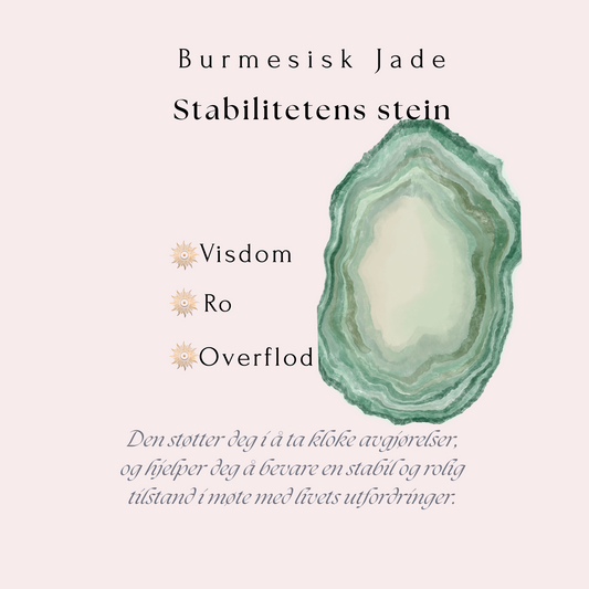 Jade armbånd - Stabilitetens stein