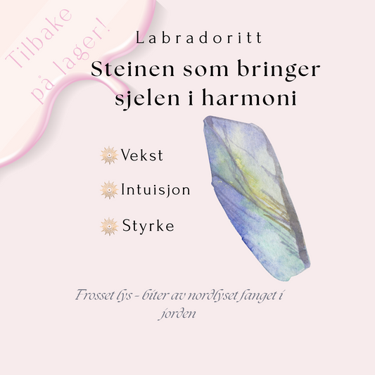 Labradoritt armbånd  - Steinen som bringer sjelen i harmoni