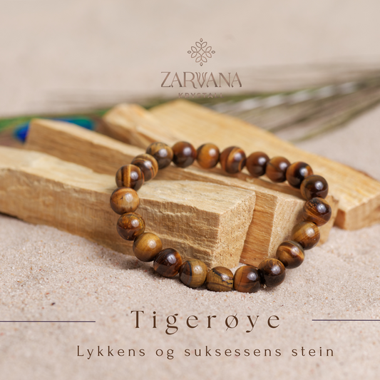 Tigerøye armbånd - Lykkens og suksessens stein