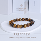 Tigerøye armbånd  - Lykkens og suksessens stein