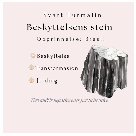Turmalin armbånd - Beskyttelsens stein