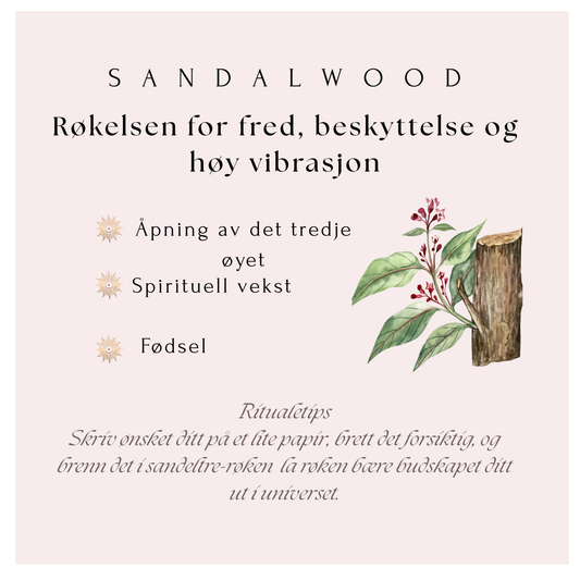 Sandal wood - Botanical Masala Incense