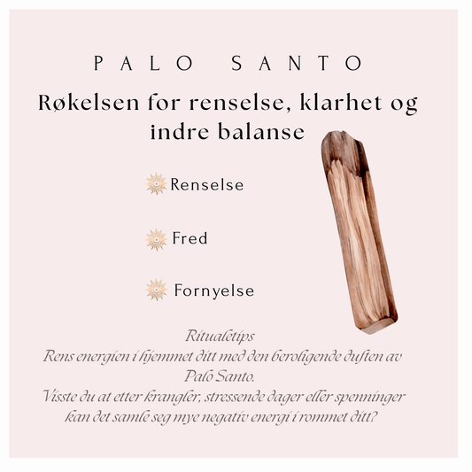 Palo Santo - røkelsespinne