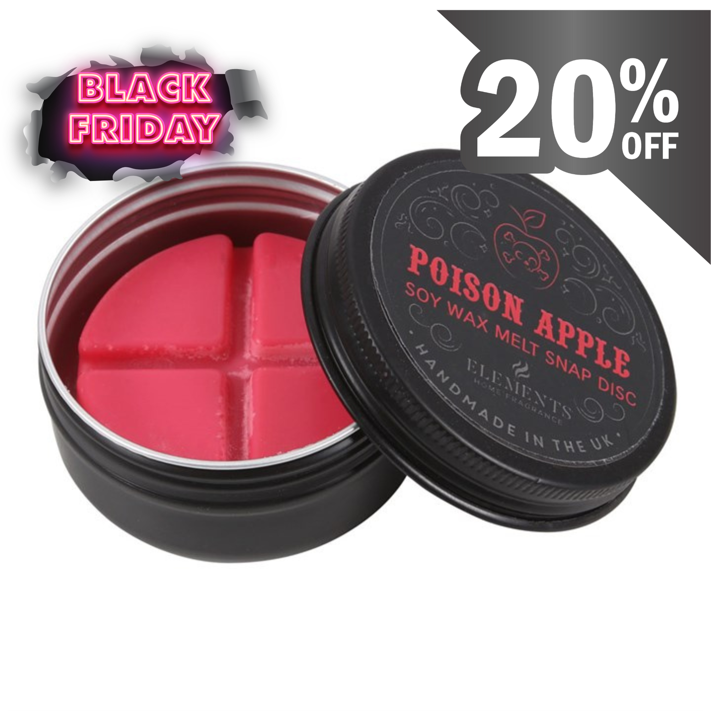 Poison Apple – Magisk soyavokssmelter for visdom og beskyttelse