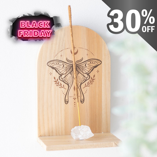 Røkelseshylle med Luna Møll