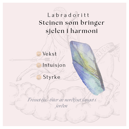 Labradoritt armbånd  - Steinen som bringer sjelen i harmoni
