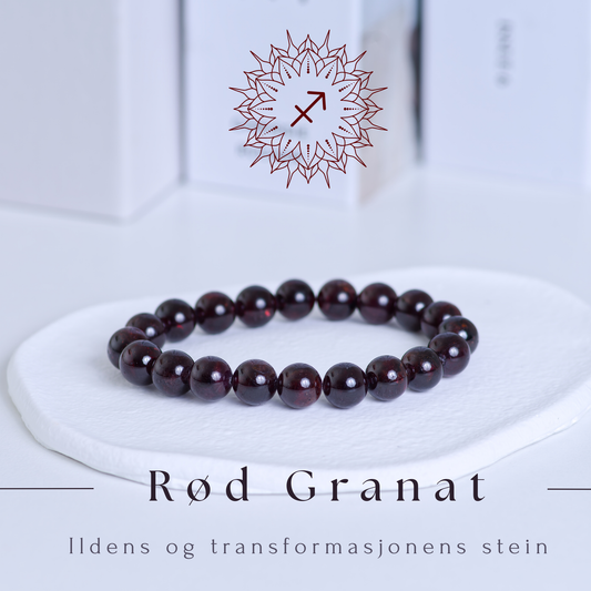 Granat – Ildens og transformasjonens stein