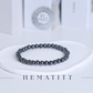 Hematitt armbånd - Klarhetens stein
