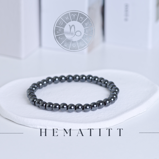 Hematitt armbånd - Klarhetens stein