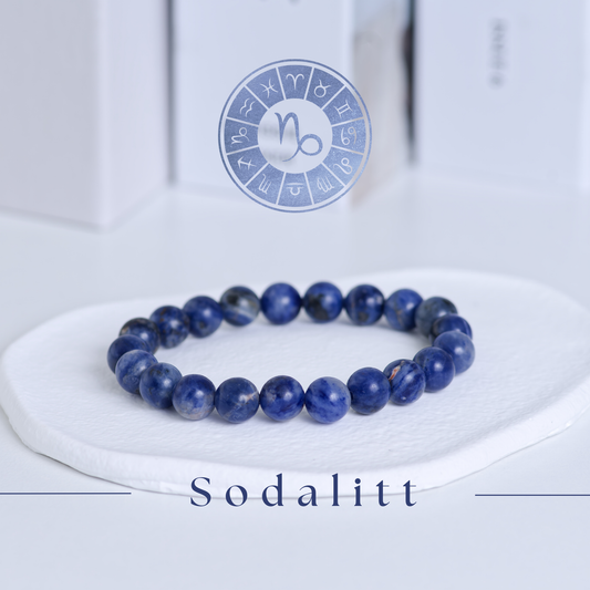 Sodalitt armbånd – Krystallen for ro og klarhet