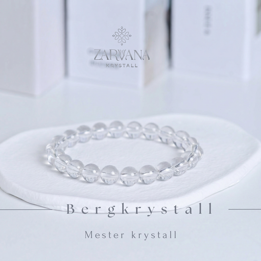 Bergkrystall armbånd - Mesterkrystall