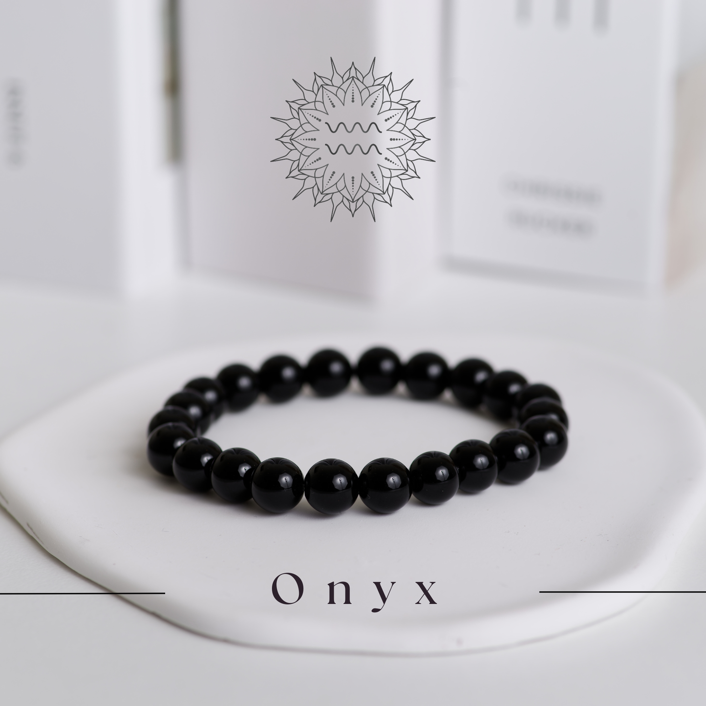 Onyx armbånd - Steinen for emosjonell balanse