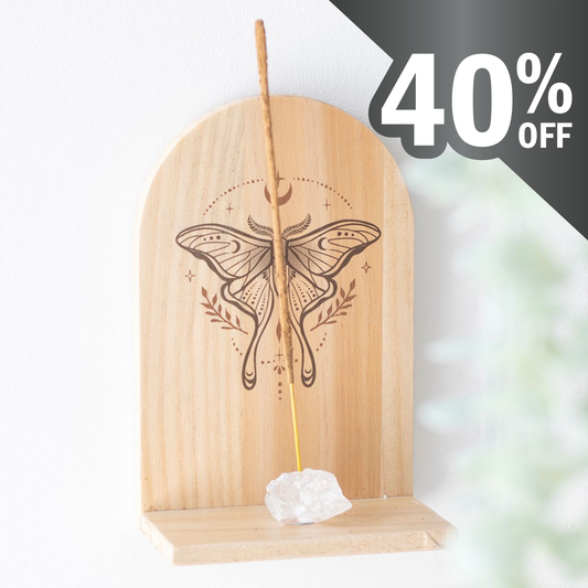 Røkelseshylle med Luna Møll