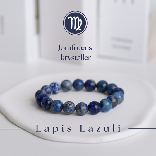 Lapis Lazuli armbånd 8mm