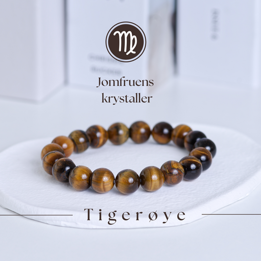 Tigerøye armbånd 11 mm