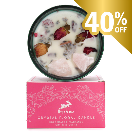 Krystall Candle - Hjertechakra