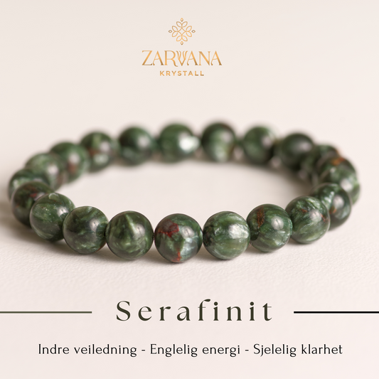 Serafinit armbånd 8mm - Engle energie