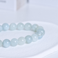 Akvamarin armbånd 8 mm