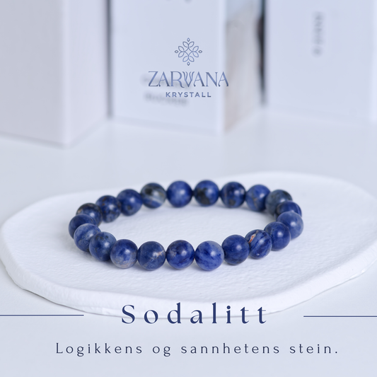 Sodalitt armbånd – Krystallen for ro og klarhet