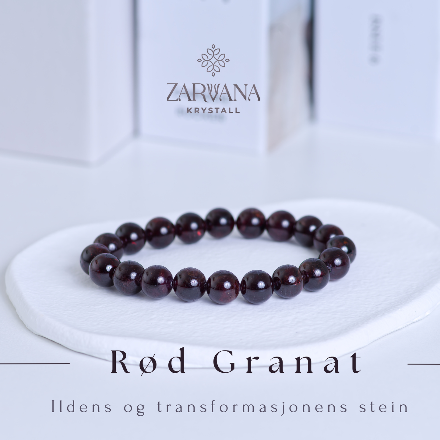 Granat – Ildens og transformasjonens stein