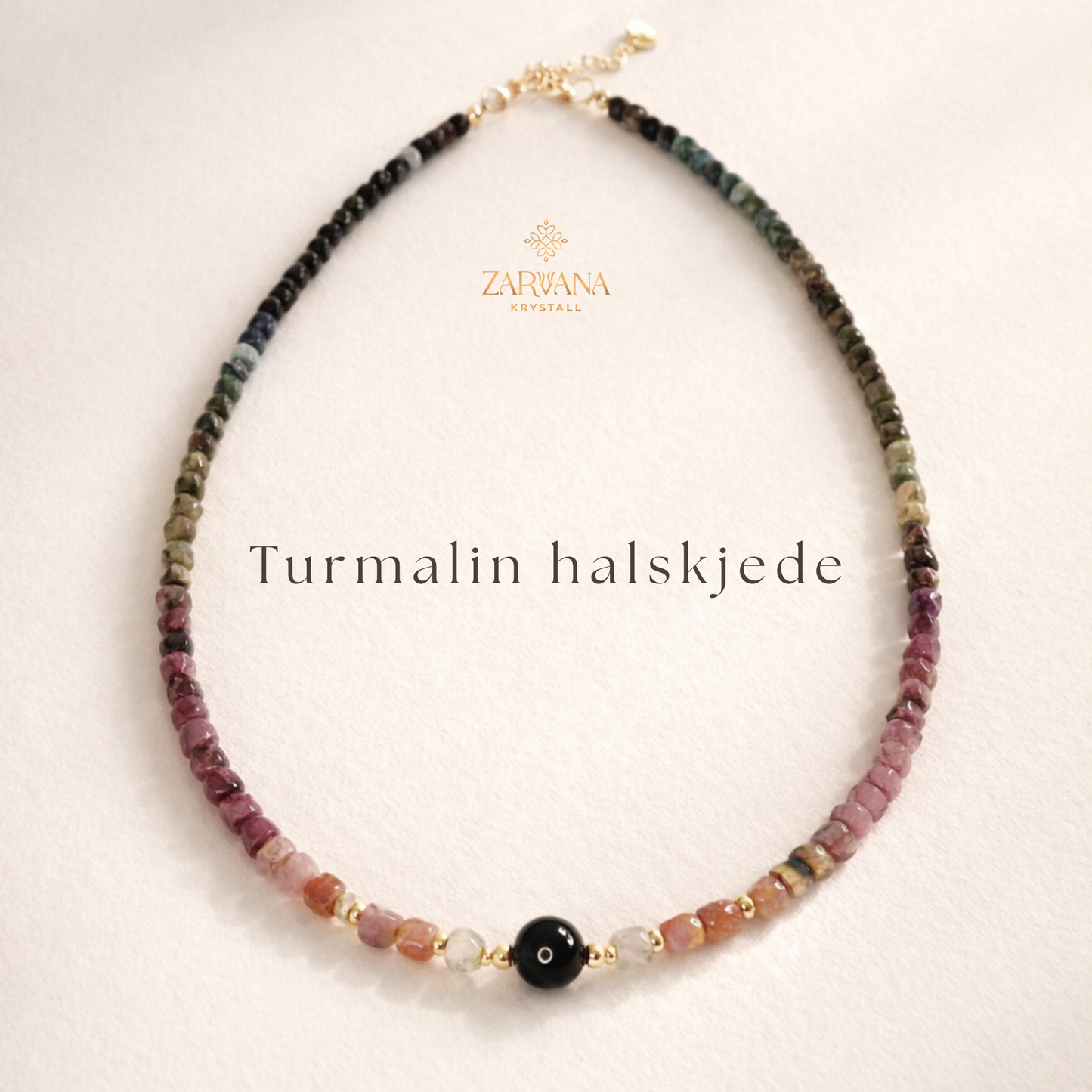 Turmalin Halskjede