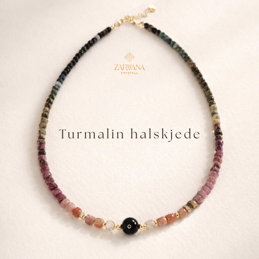Turmalin Halskjede