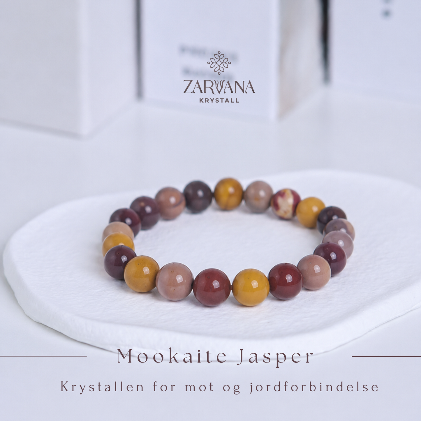 Mookaite Jasper armbånd
