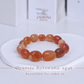 Oransje Botswana-agat armbånd