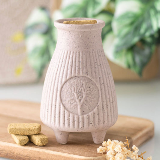 Palo Santo røkelsesholder i keramikk