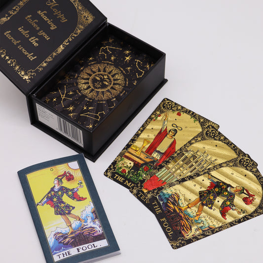 Rider Waite Tarotkort – Gullfolie i Gaveeske