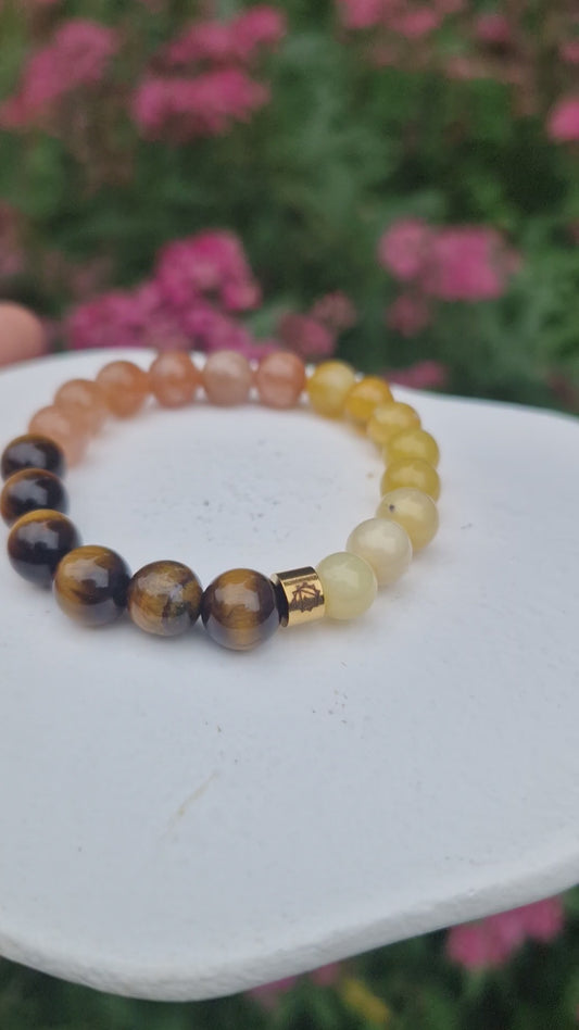 Solarplexus Chakra Armbånd