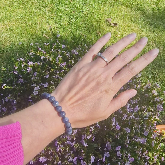 Eksklusivt safir armbånd