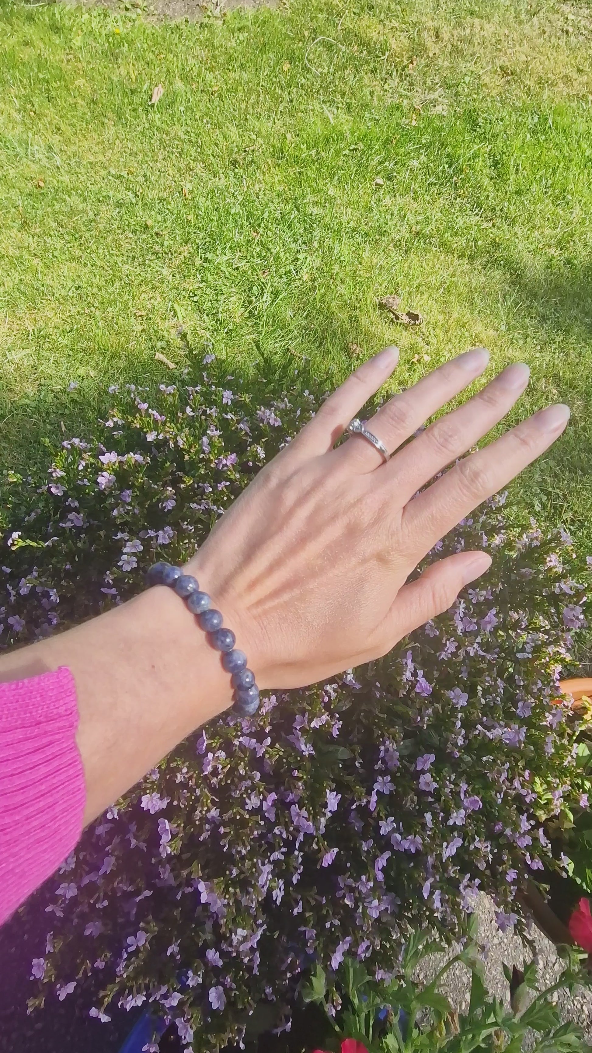 Eksklusivt safir armbånd