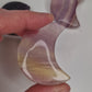 Fluoritt Måne 4–5 cm